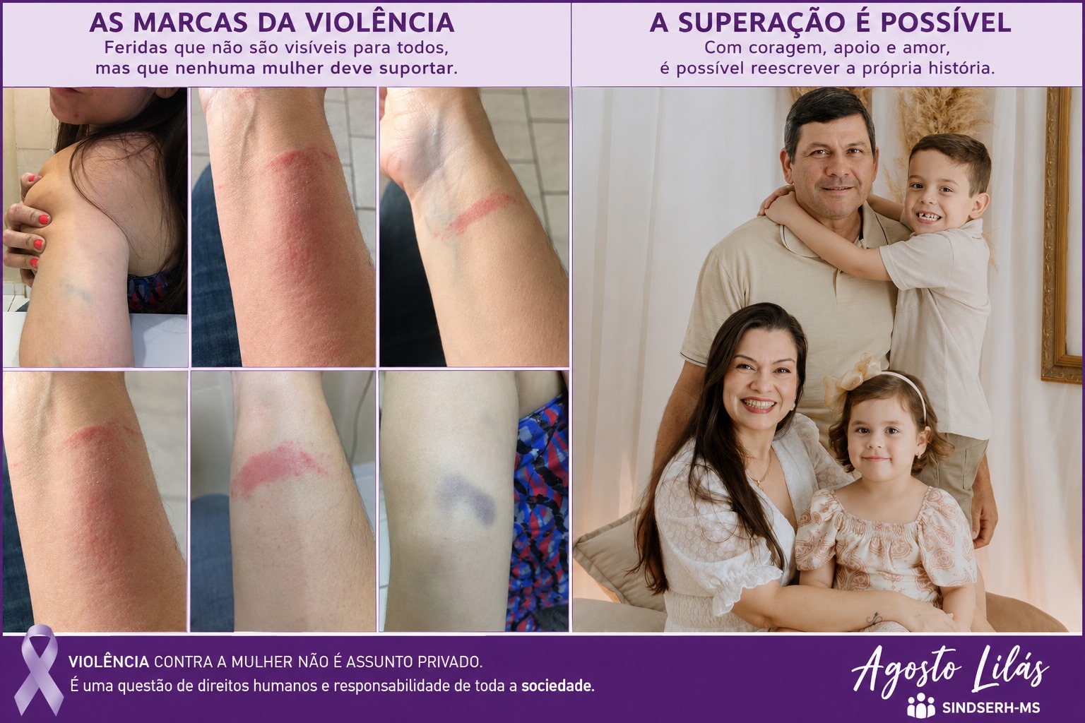Campanha Agosto Lilás